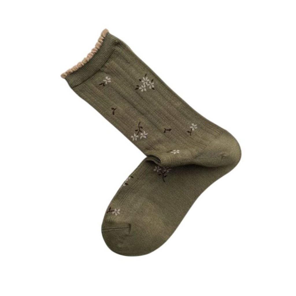 Plissé Copenhagen Jone Sock Army Green