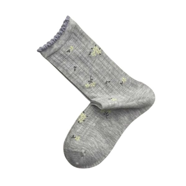Plissé Copenhagen Jone Sock Light Grey