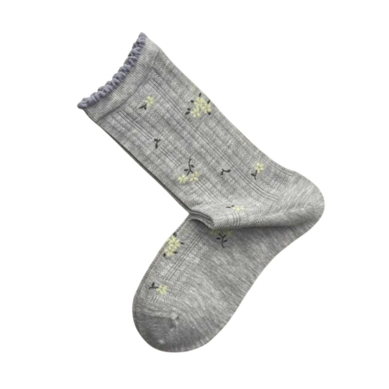 Plissé Copenhagen Jone Sock Light Grey