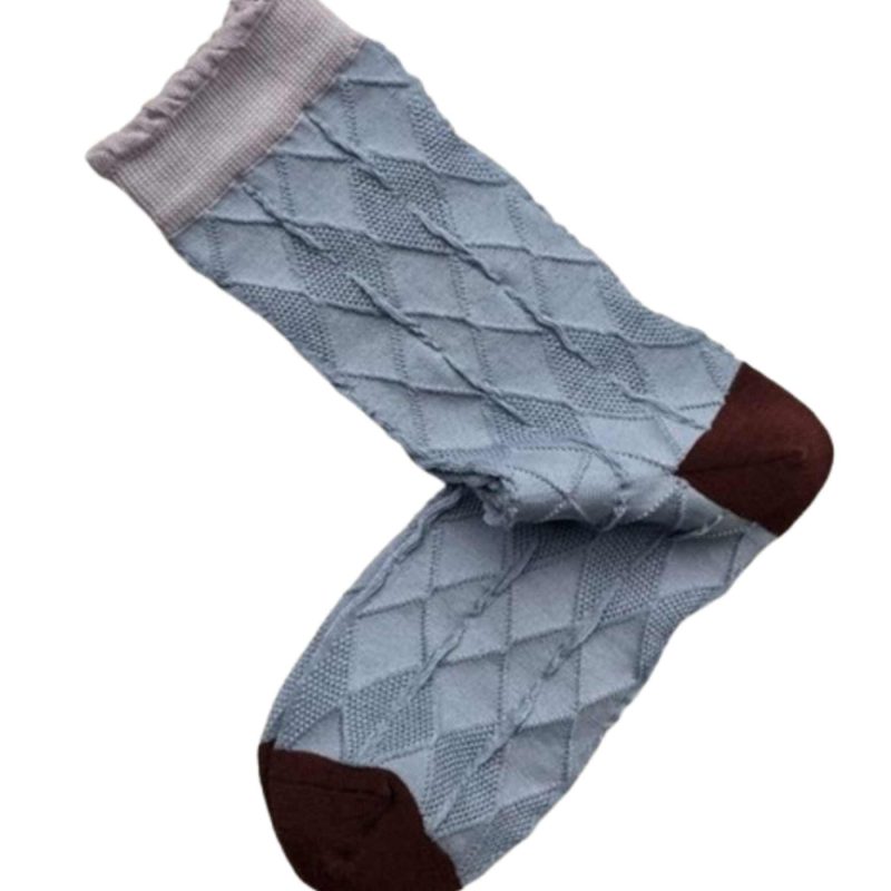 Plissé Copenhagen Ling Sock Light Blue