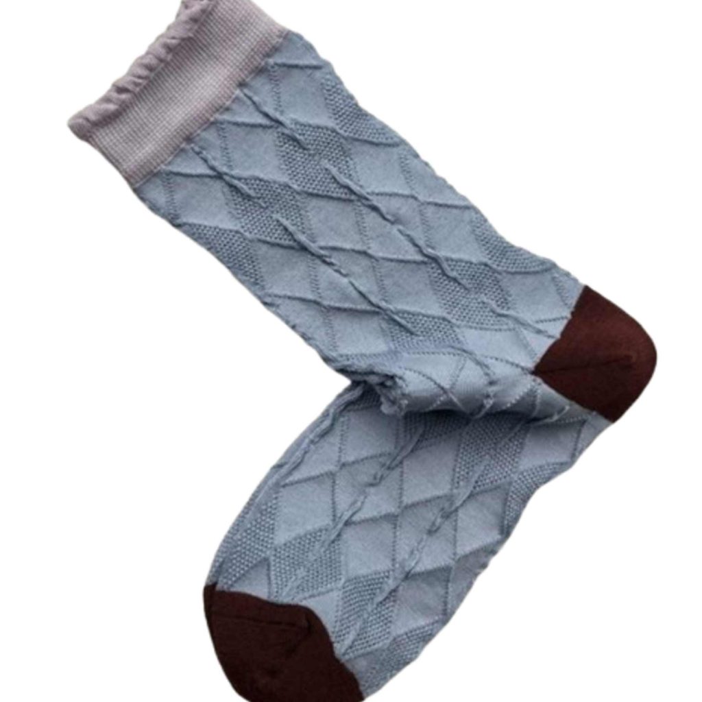 Plissé Copenhagen Ling Sock Light Blue