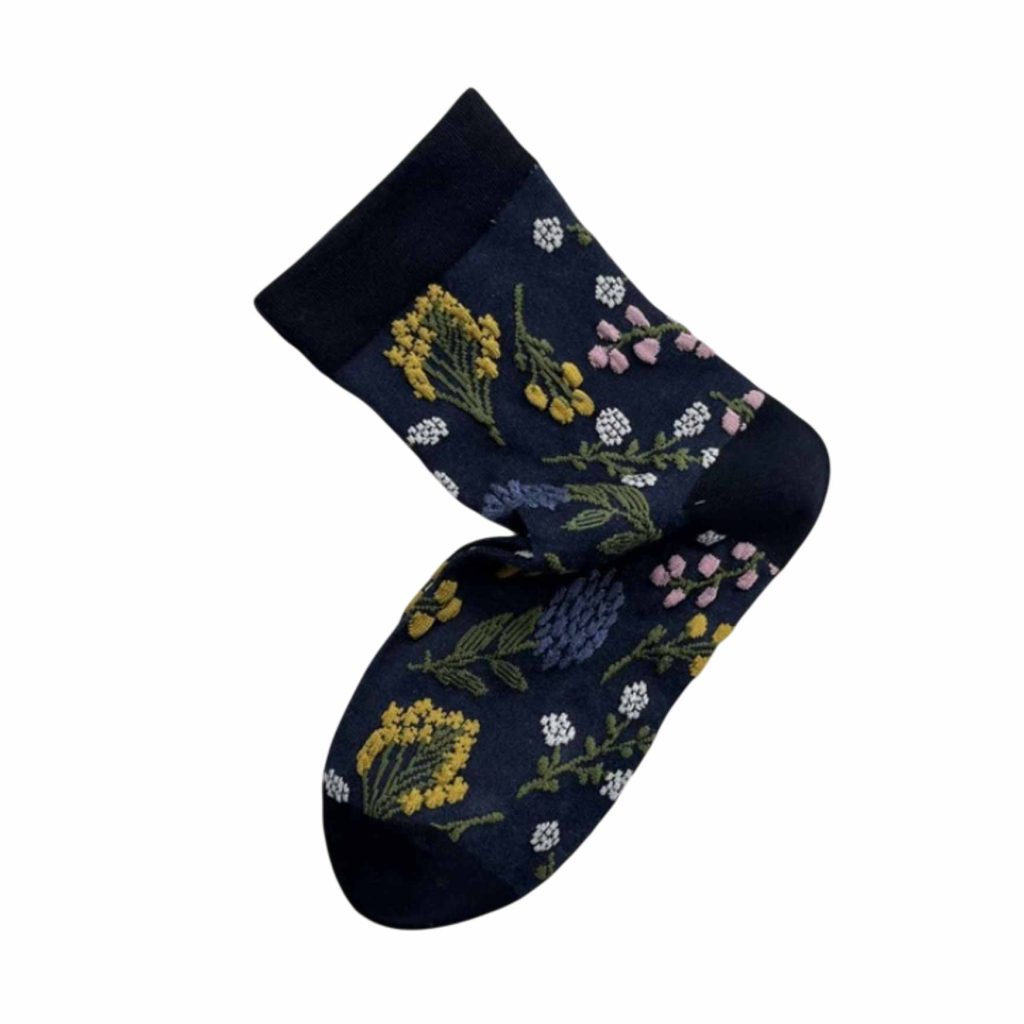 Plissé Copenhagen Maybel Sock Navy