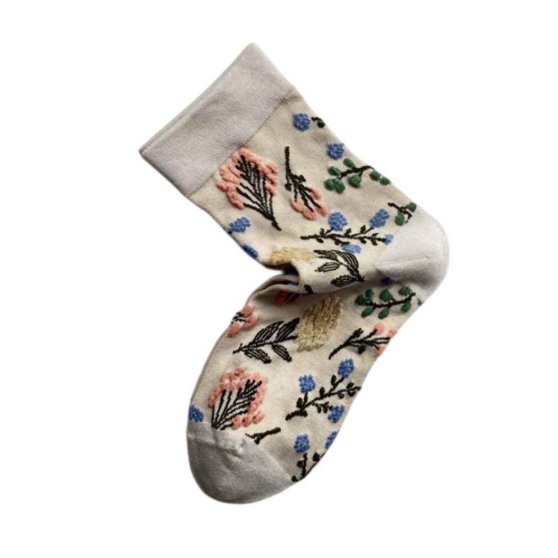 Plissé Copenhagen Maybel Sock Off White