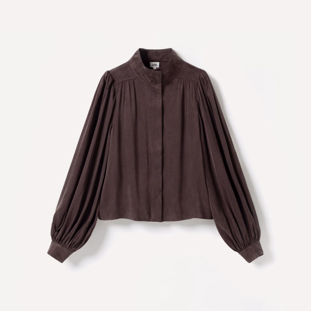 Twist & Tango Sancia Blouse Mocha Brown